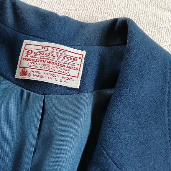 pendleton ♡ wool skirt suit 3 piece vintage set plaid - Picture 3 of 12